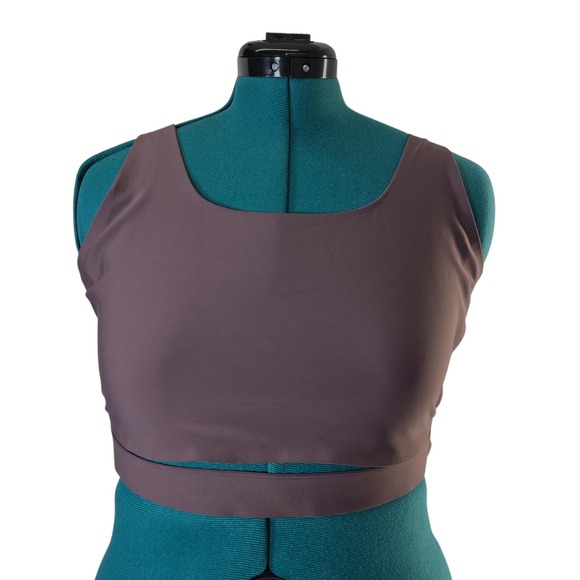 Parade Scoop Neck Bralette Top Cutout Comfort Stretch Support Womens 2XL - Picture 1 of 8